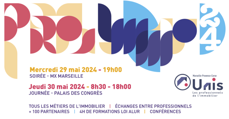 Visuel Salon Pro de l'immo UNIS 2024
